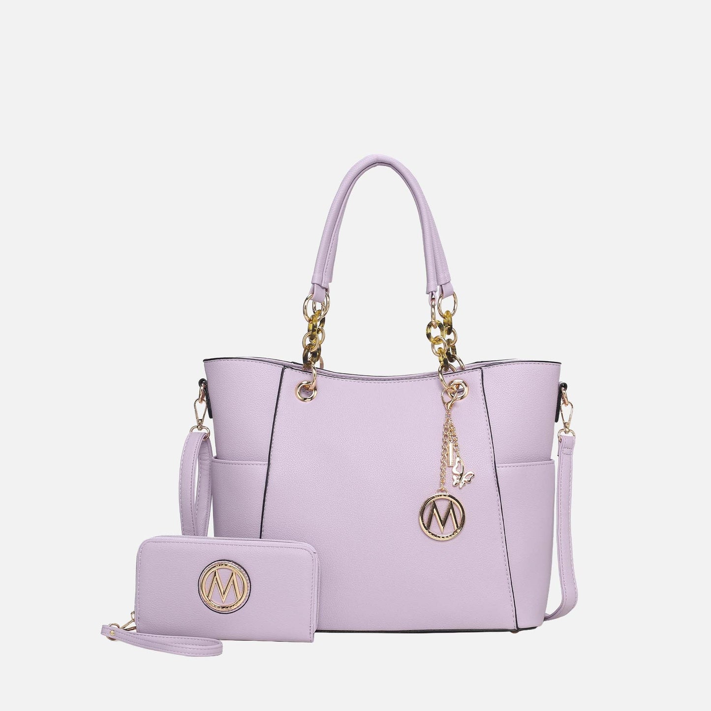 MKF Collection by Mia K. - Bonita Tote Bag and Wallet Set