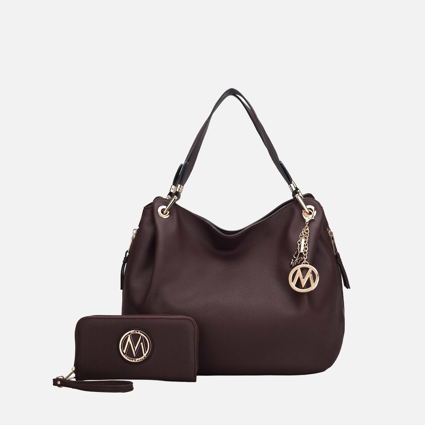 MKF Collection by Mia K. - Fabienne Hobo Bag and Wallet Set