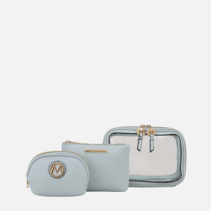 MKF Collection by Mia K. - Laura Cosmetic Case and Set