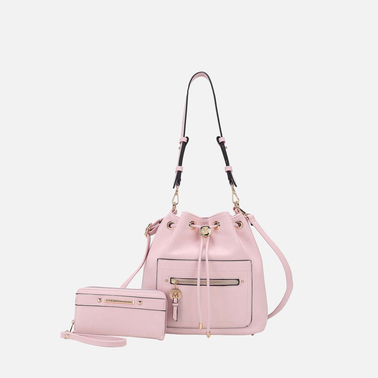 MKF Collection by Mia K. - Larissa Bucket Bag and Wallet Set