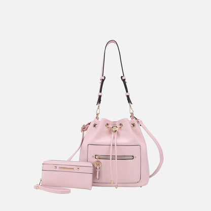 MKF Collection by Mia K. - Larissa Bucket Bag and Wallet Set