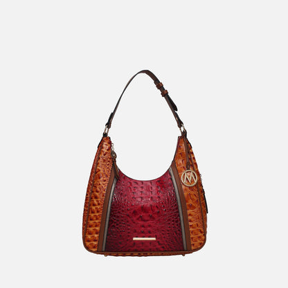 MKF Collection by Mia K. - Becket Embossed Shoulder Bag