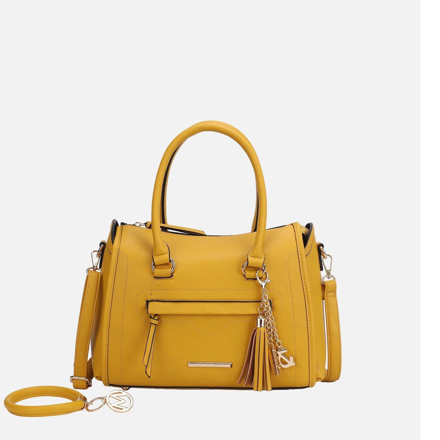 MKF Collection by Mia K. - Valeria Shoulder Bag and Bracelet Keyring