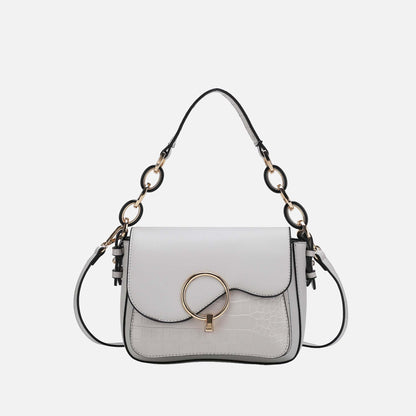 MKF Collection by Mia K. - Fanta Croc Shoulder Bag