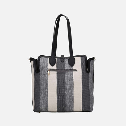 MKF Collection by Mia K. - Juliana Tote Bag and Wristlet Set