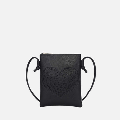 MKF Collection by Mia K. - Heartly Crossbody Bag