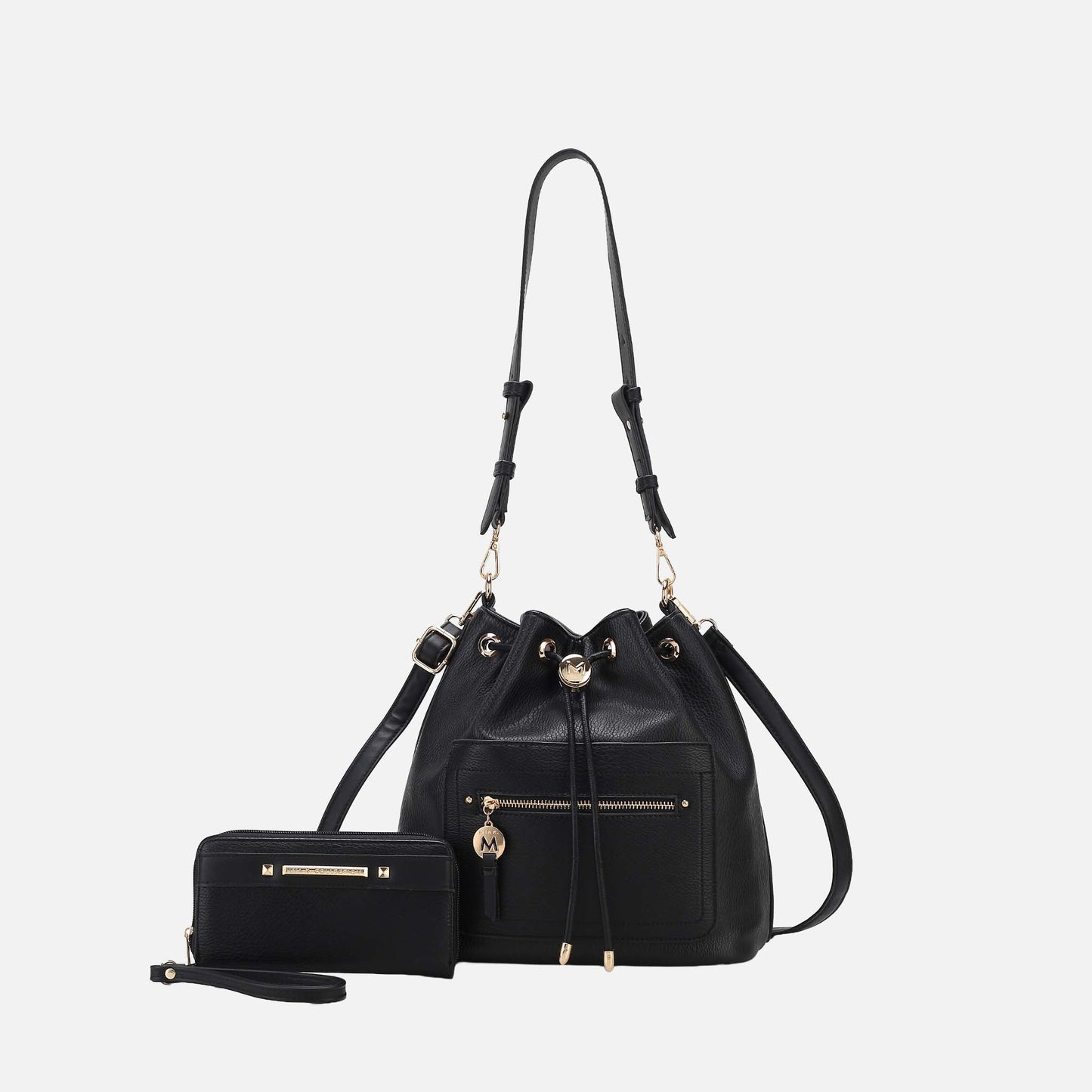 MKF Collection by Mia K. - Larissa Bucket Bag and Wallet Set