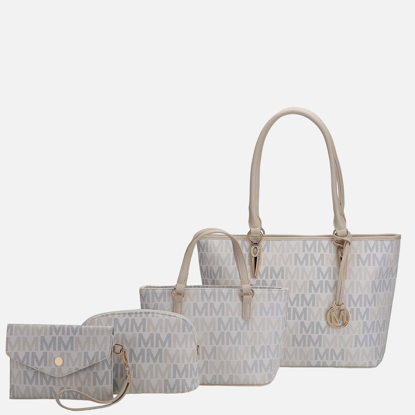 MKF Collection by Mia K. - Alexy Signature Tote Bag and Set