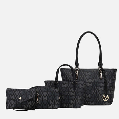 MKF Collection by Mia K. - Alexy Signature Tote Bag and Set
