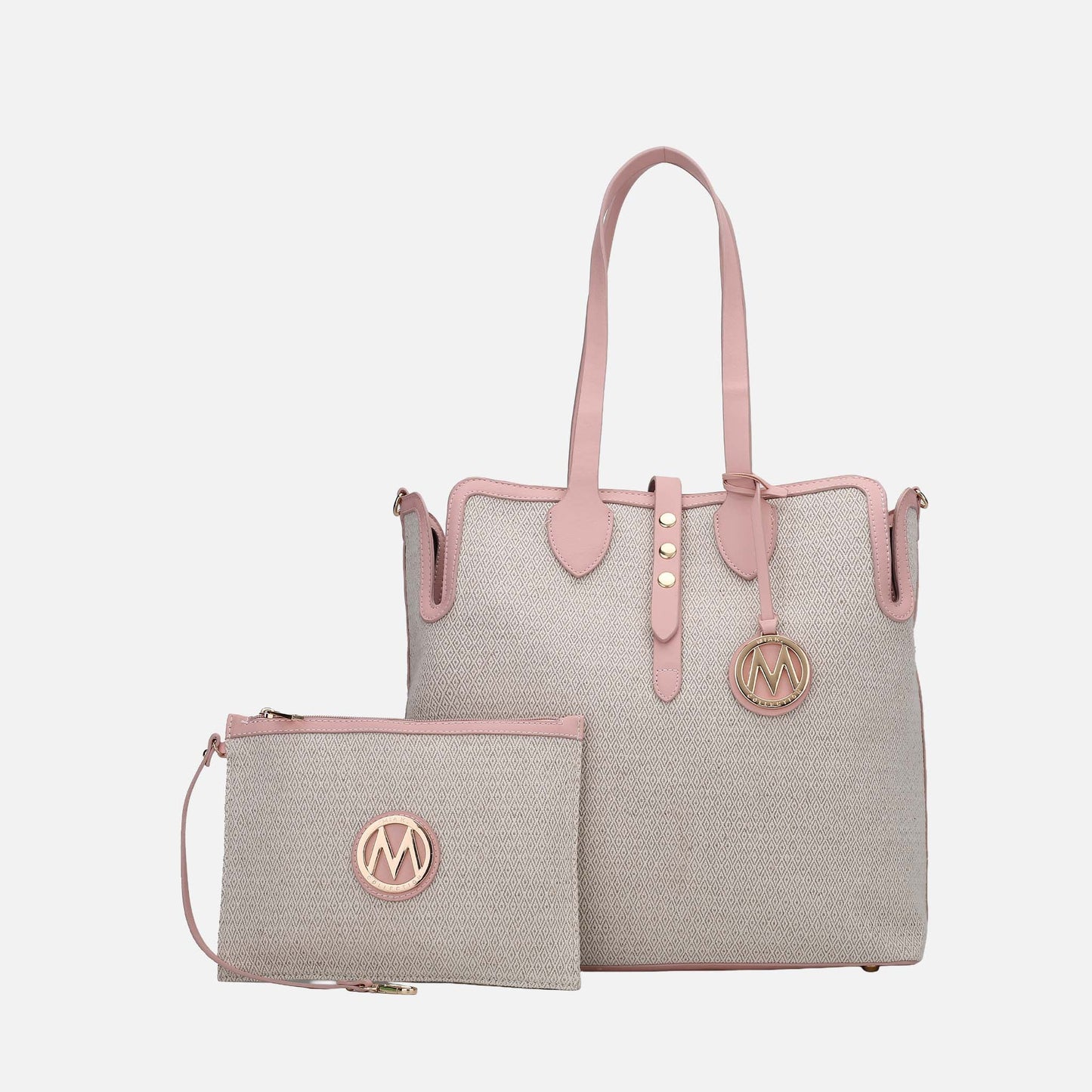 MKF Collection by Mia K. - Juliana Tote Bag and Wristlet Set