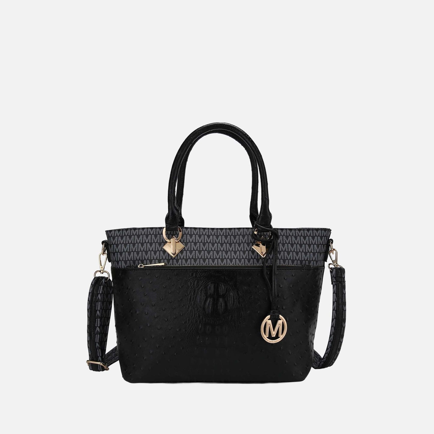 MKF Collection by Mia K. - Grace Signature Tote Bag