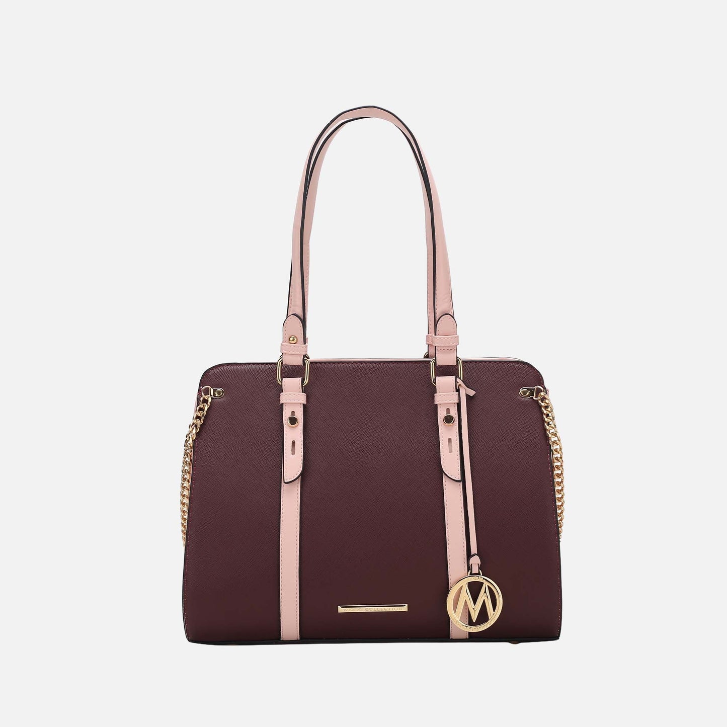 MKF Collection by Mia K. - Amy Color-Block Shoulder Bag