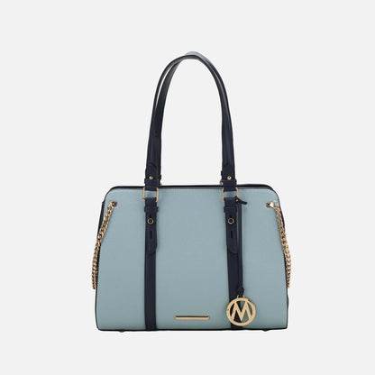 MKF Collection by Mia K. - Amy Color-Block Shoulder Bag