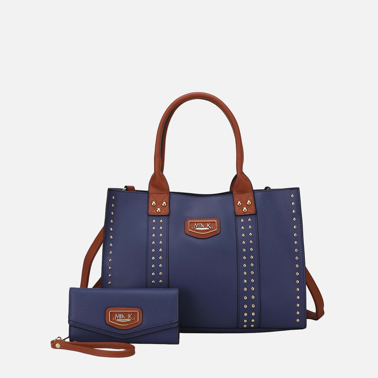 MKF Collection by Mia K. - Davina Tote Bag and Wallet Set