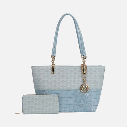 MKF Collection by Mia K. - Sasha Signature Tote Bag