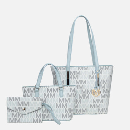 MKF Collection by Mia K. - Aylet  Signature Tote Bag and Set