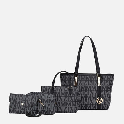 MKF Collection by Mia K. - Marimar Signature Tote Bag and Set