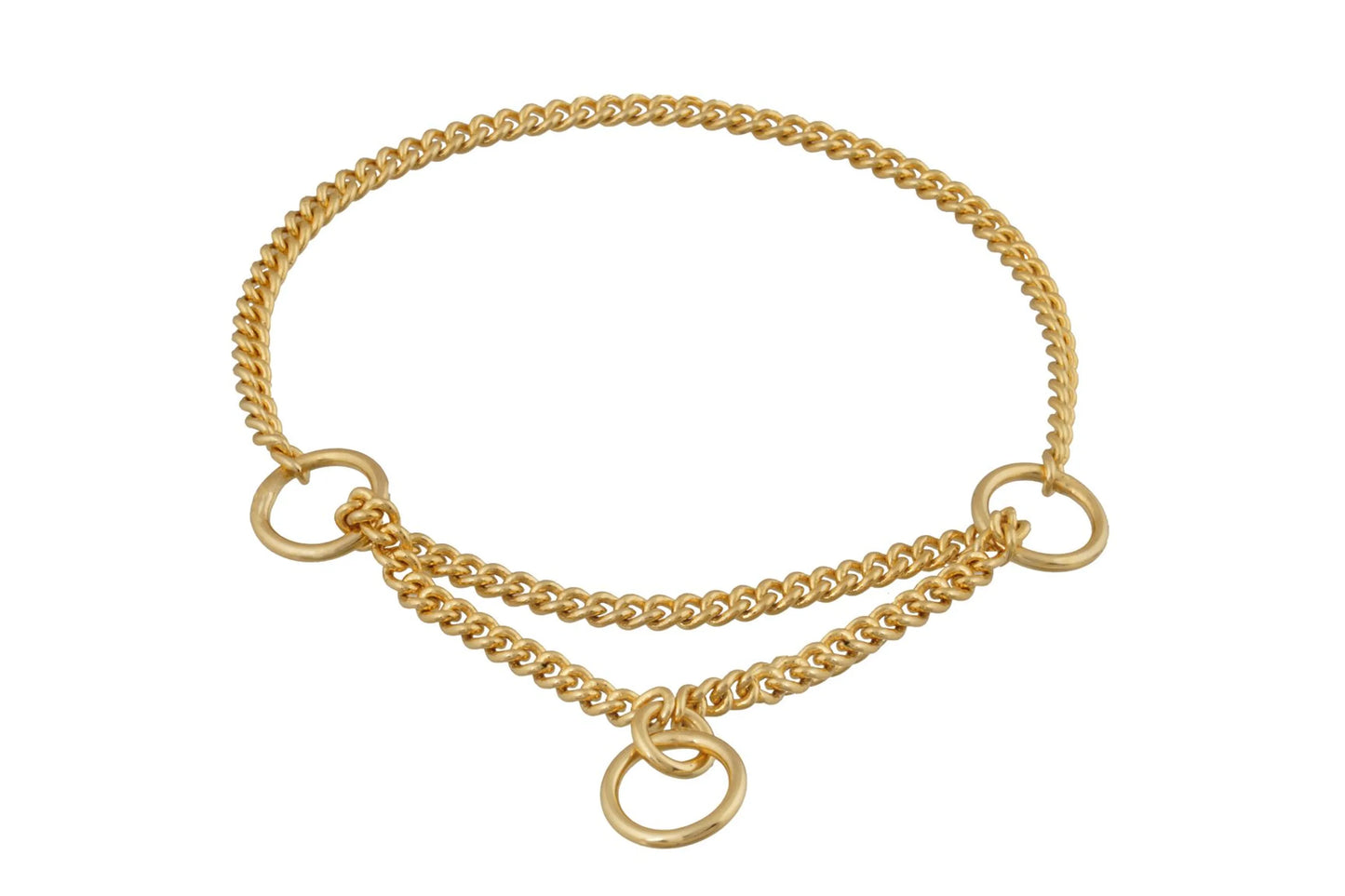 Martingale Show Chain Collar (10in x 1.2 mm)