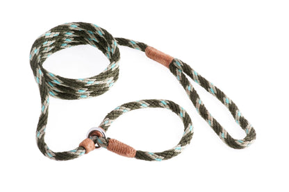 Nylon Slip Leash With 2 Stoppers (6ft  x 5/16in or 8mm)