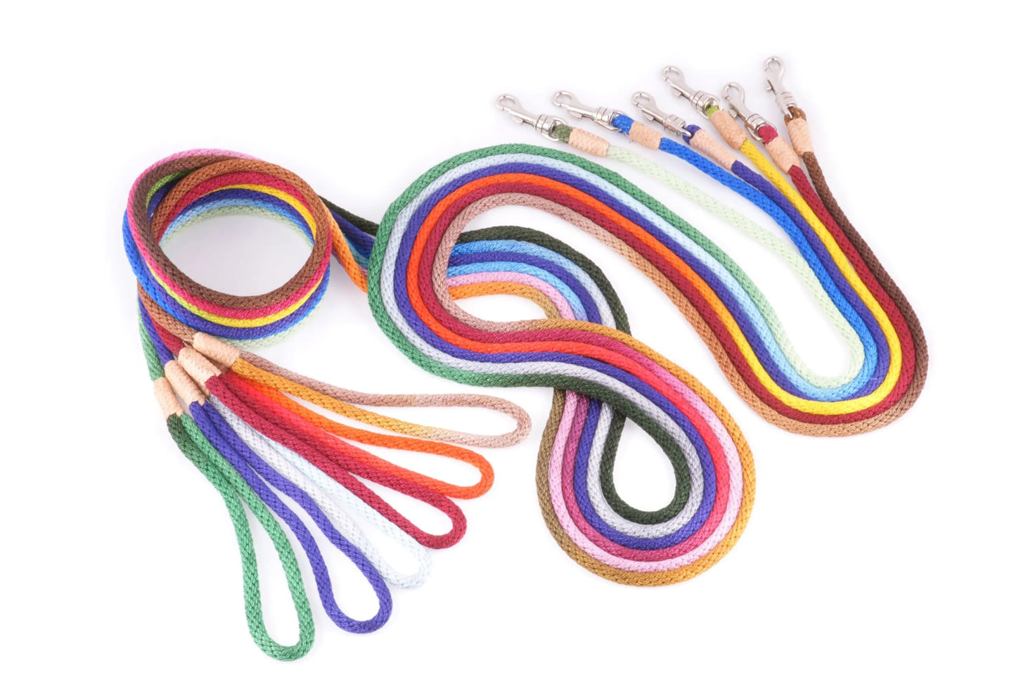 Nylon Snap Leads (4 ft  x 1/4in or 6mm)
