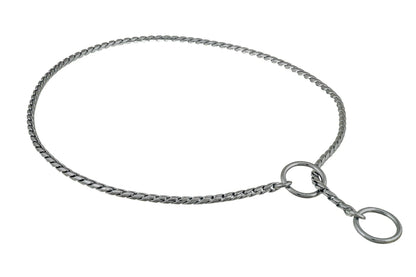 Slip Snake Show Chain Collar (30 in x 3.8mm)