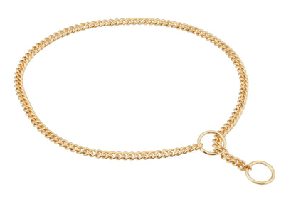 Slip Curve Show Chain Collar (16 in x 1.6 mm)