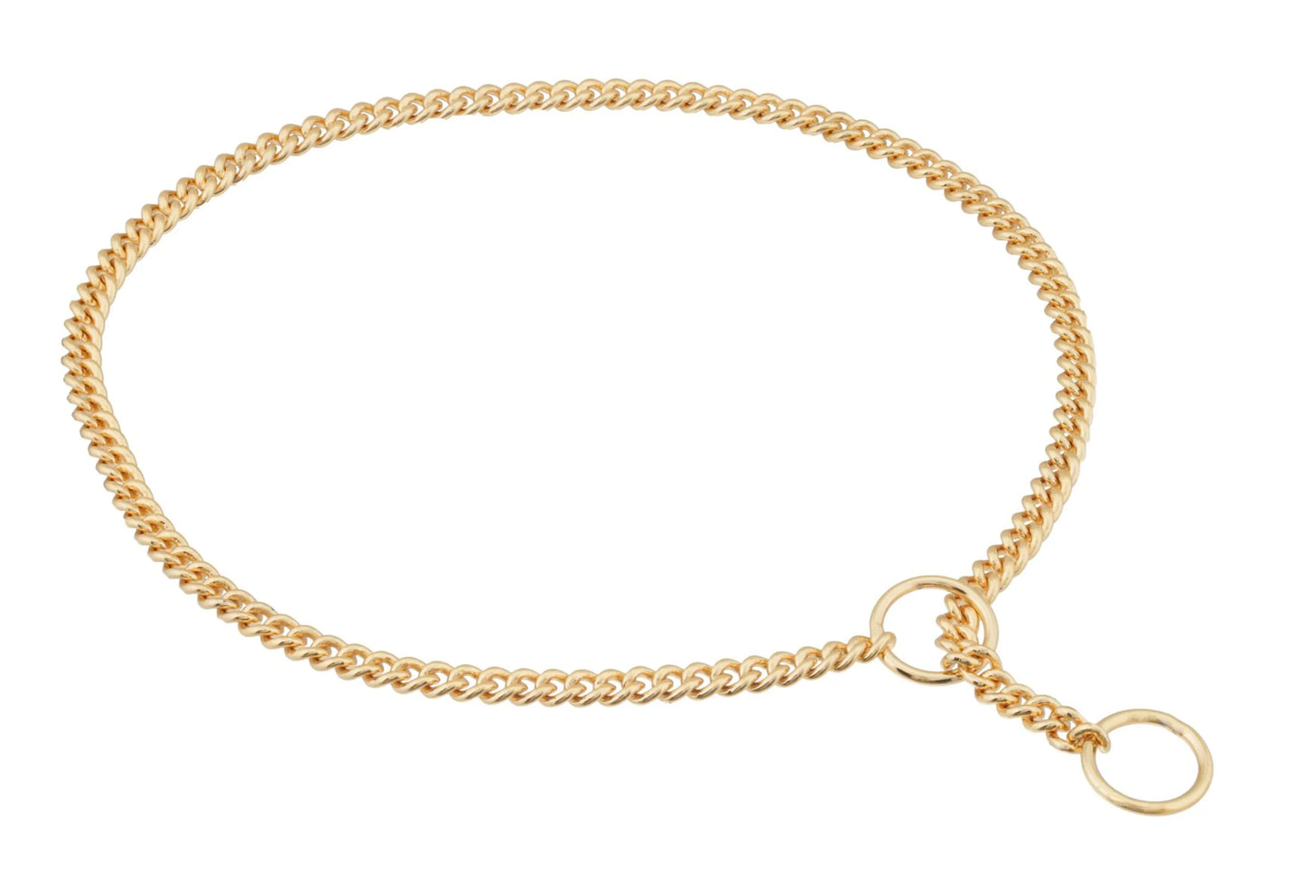 Slip Curve Show Chain Collar (20 in x 1.6 mm)