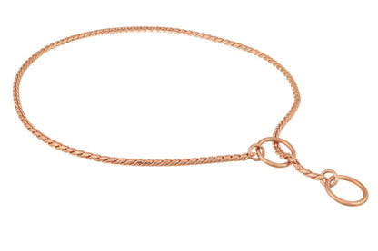 Slip Snake Show Chain Collar (26 in x 3.8mm)