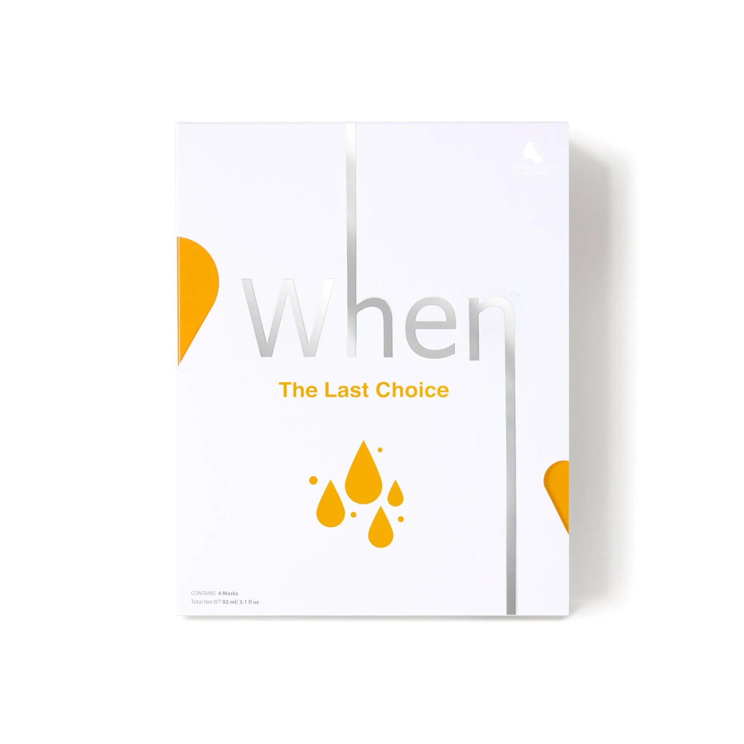 The Last Choice Extra-Hydrating Premium Bio-Cellulose Sheet Mask - When