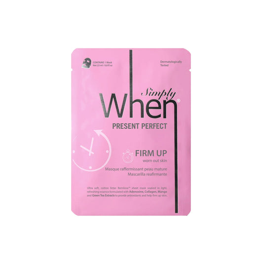 Present Perfect Firm Up Ultra-Soft Cotton Linter Bemliese Sheet Mask - Simply When
