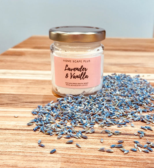 Whipped Bath Soap with Lavender and Vanilla - Pack Of: 1