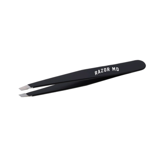 RAZOR MD Slanted Blackout TWEEZERS