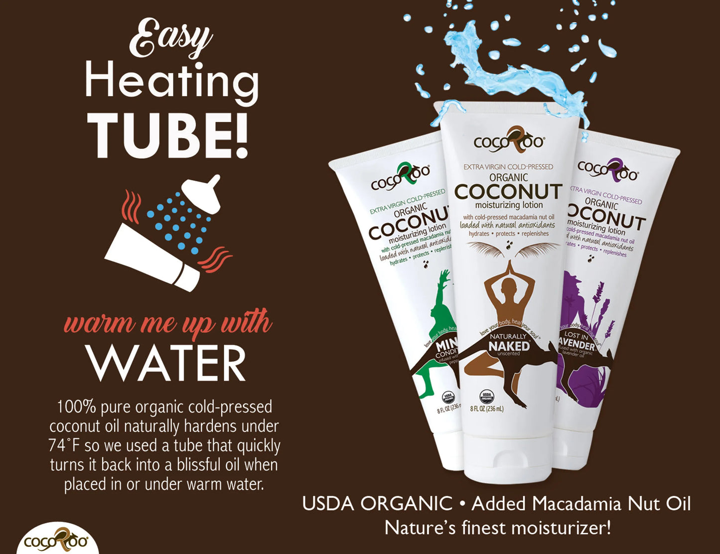 CocoRoo Lost in Lavender Organic Coconut Oil Moisturizer