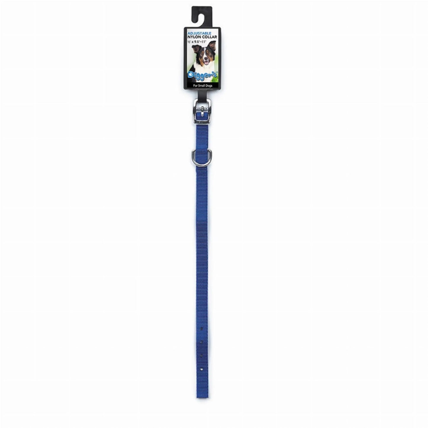 DGR 1/2in Nylon Collar 12in Black