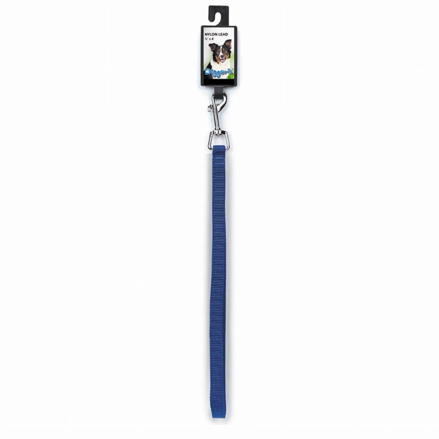Diggers 1/2in Nylon Lead 48in Blue