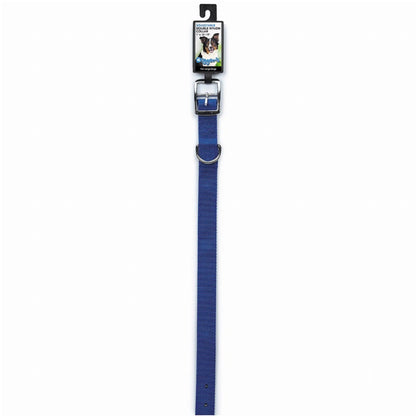 DGR 1in Dbl Nylon Collar 18in Black