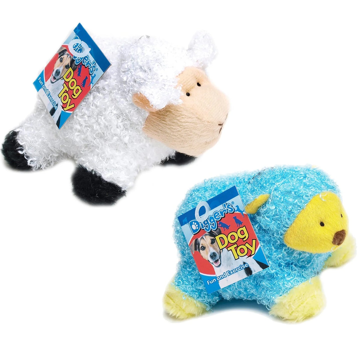 Digger's Plush Sheep Shaggies Asst