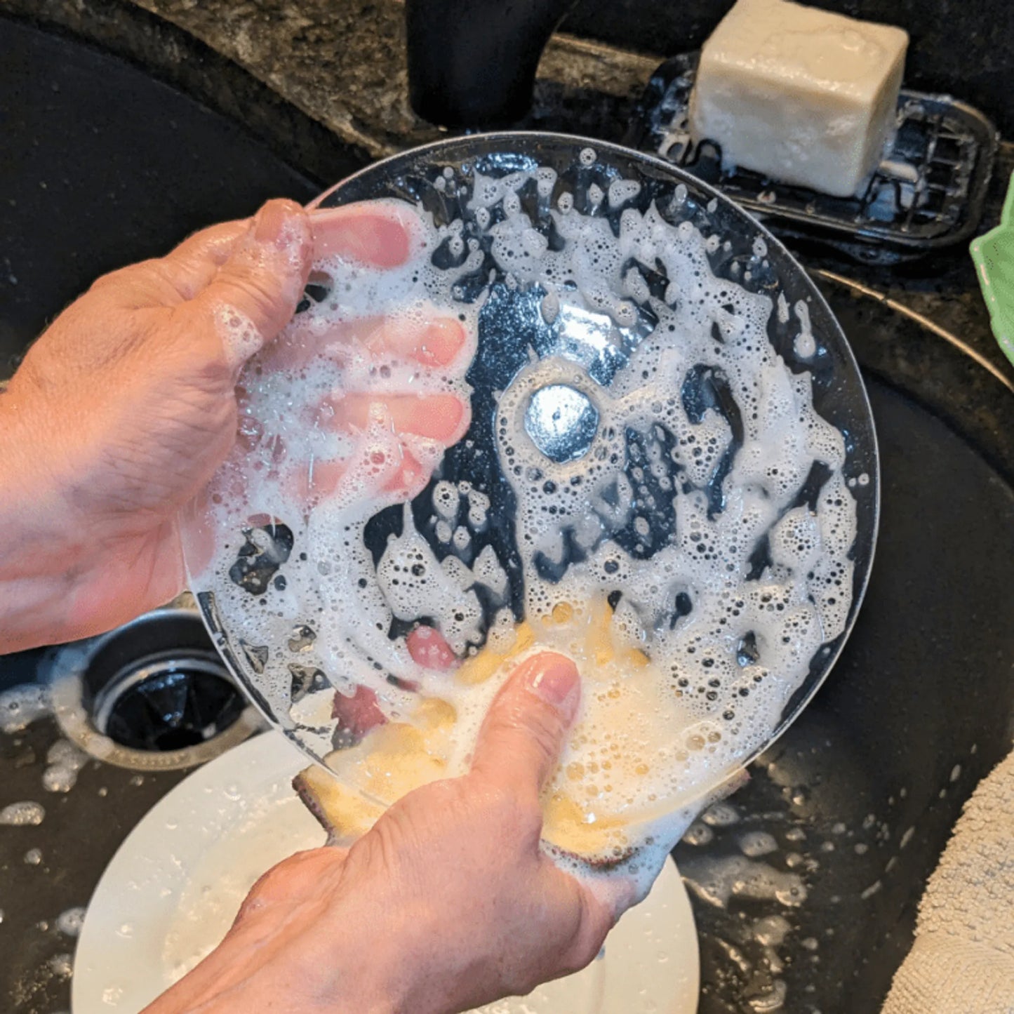 Zero Waste LARGE Dish Washing Soap Bar by Tangie