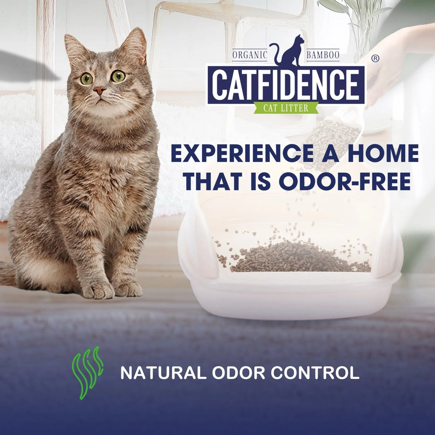 Catfidence Bamboo Cat Litter