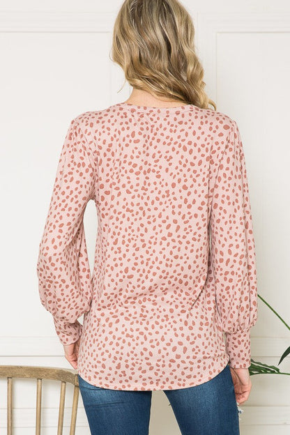 Light Sweater Knit Top