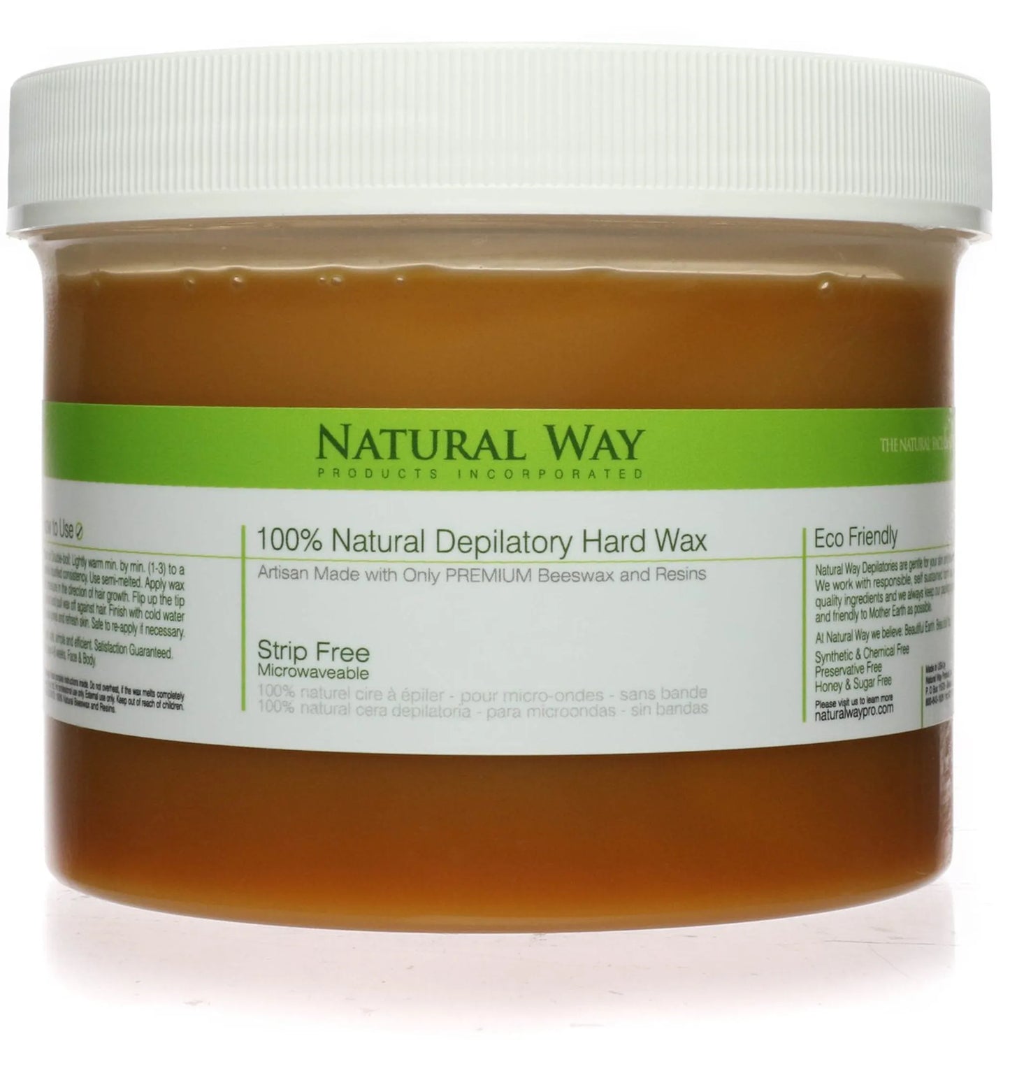 Natural Way Hard Wax: Face & Body Waxing Microwaveable