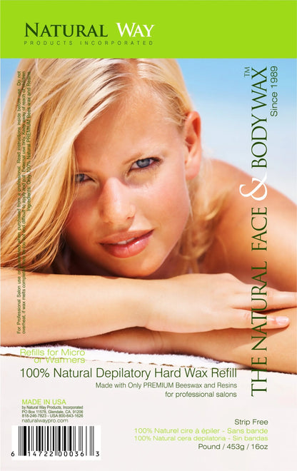 Wax n Waxing Depilatory Hard Wax - Refill
