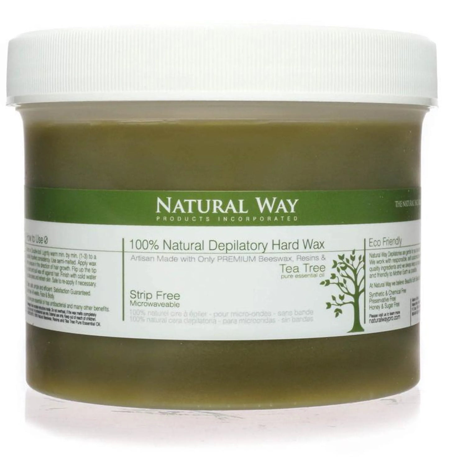Natural Way Hard Wax: Face & Body Waxing Microwaveable