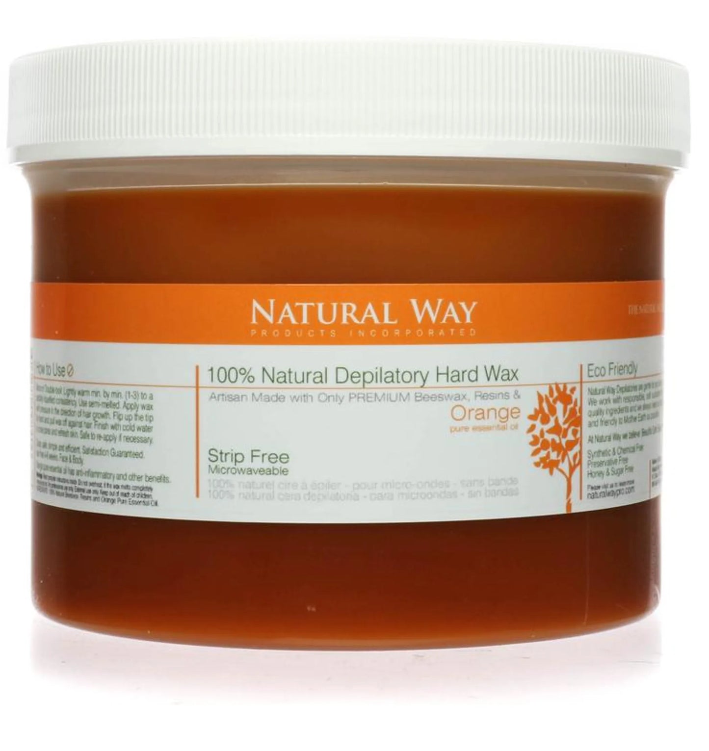 Natural Way Hard Wax: Face & Body Waxing Microwaveable