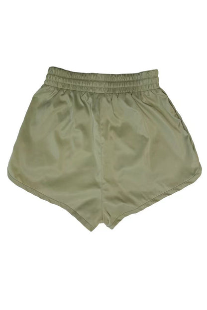 Smiley Satin Shorts