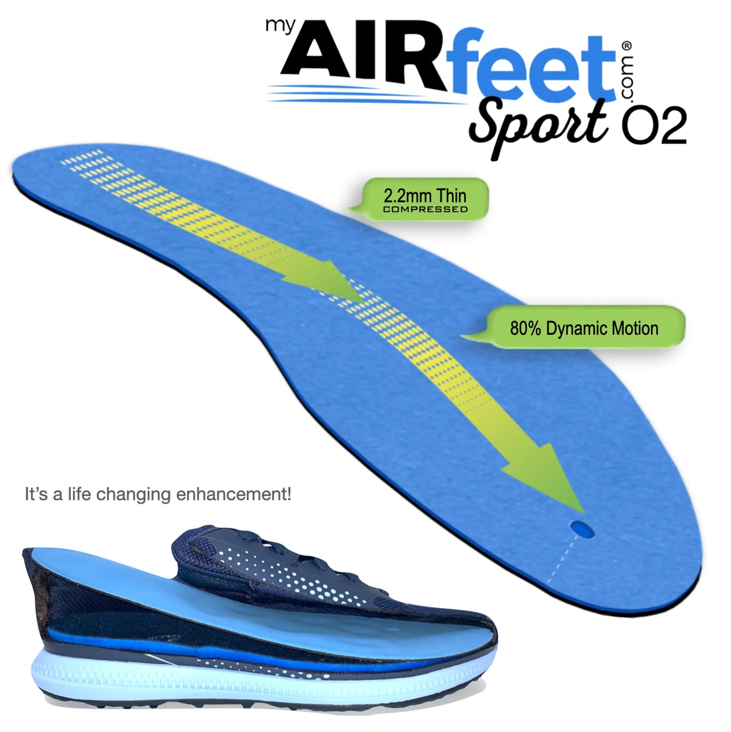 AIRfeet SPORTS O2 Insoles