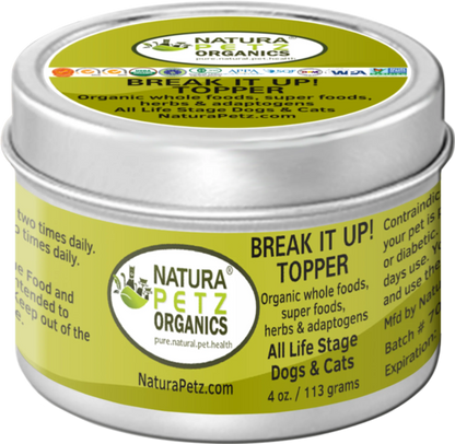 Break It Up! Meal Topper Stone Breakder Stone Eliminator* For Dogs And Cats - Flavored Meal Topper For Stones*