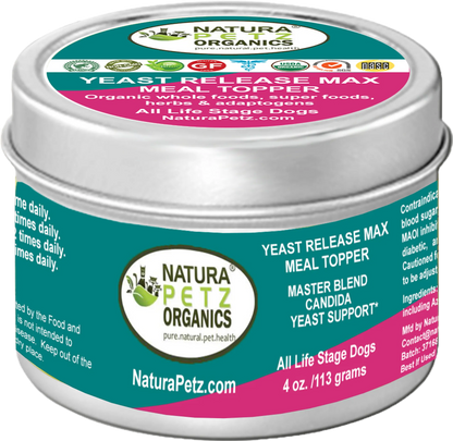 Yeast Release Max Meal Topper* Master Blend Candida Yeast Defense* For Dogs And Cats*