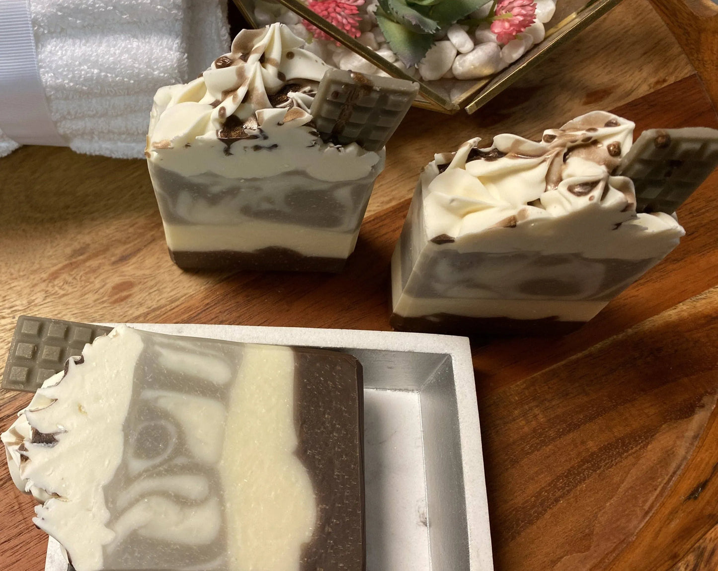 Chocolate Almond Soap Bar