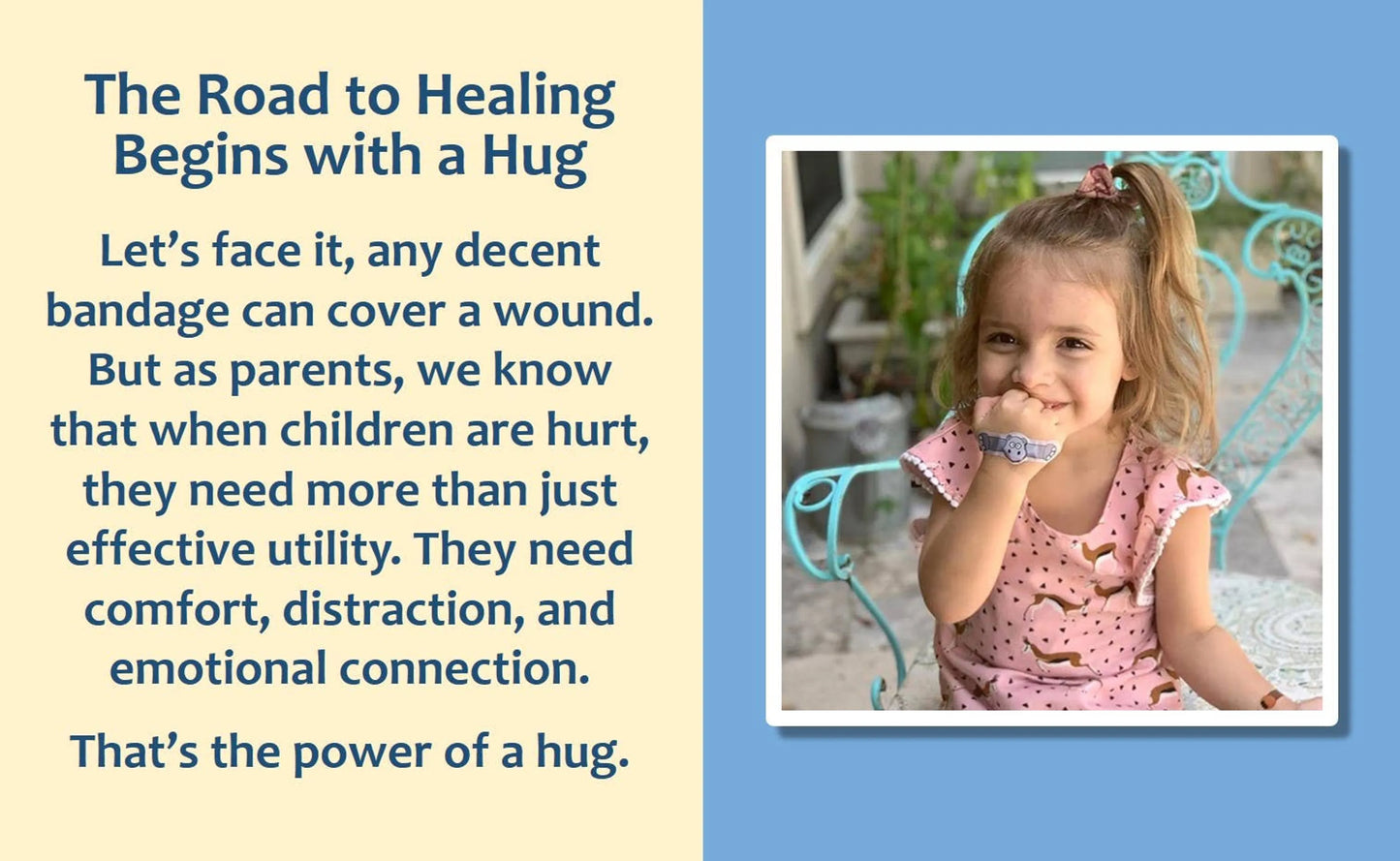 Hug-a-BooBoo "Butterfly Hugs" Premium Bandages 44ct Box